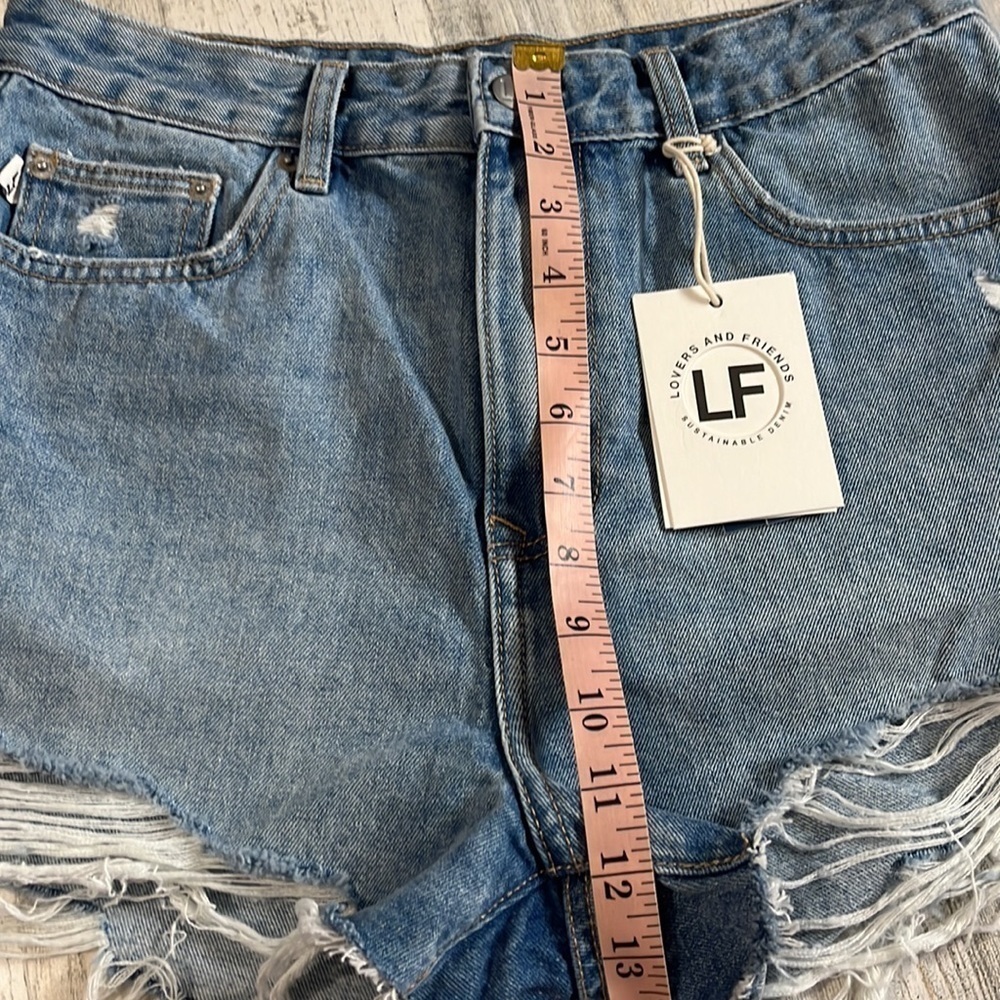 Lovers + Friends Peyton Jack High Rise Cut Off Shorts Size 29 NWT - Picture 13 of 15